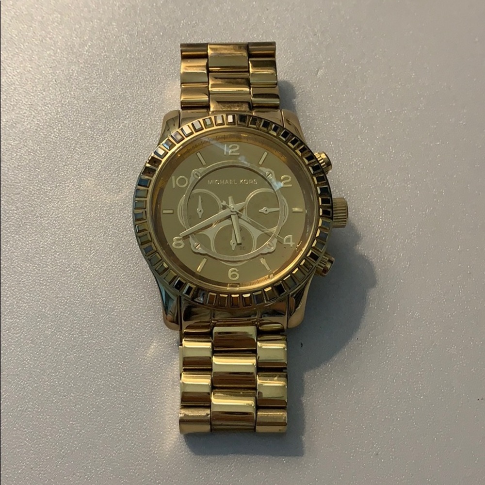 Michael Kors Large Gold Watch